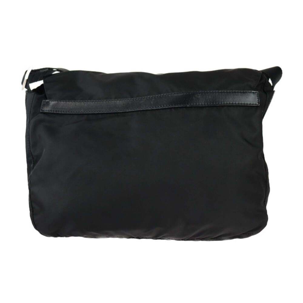 PRADA Black Leather Shoulder Bag - Picture 3 of 10